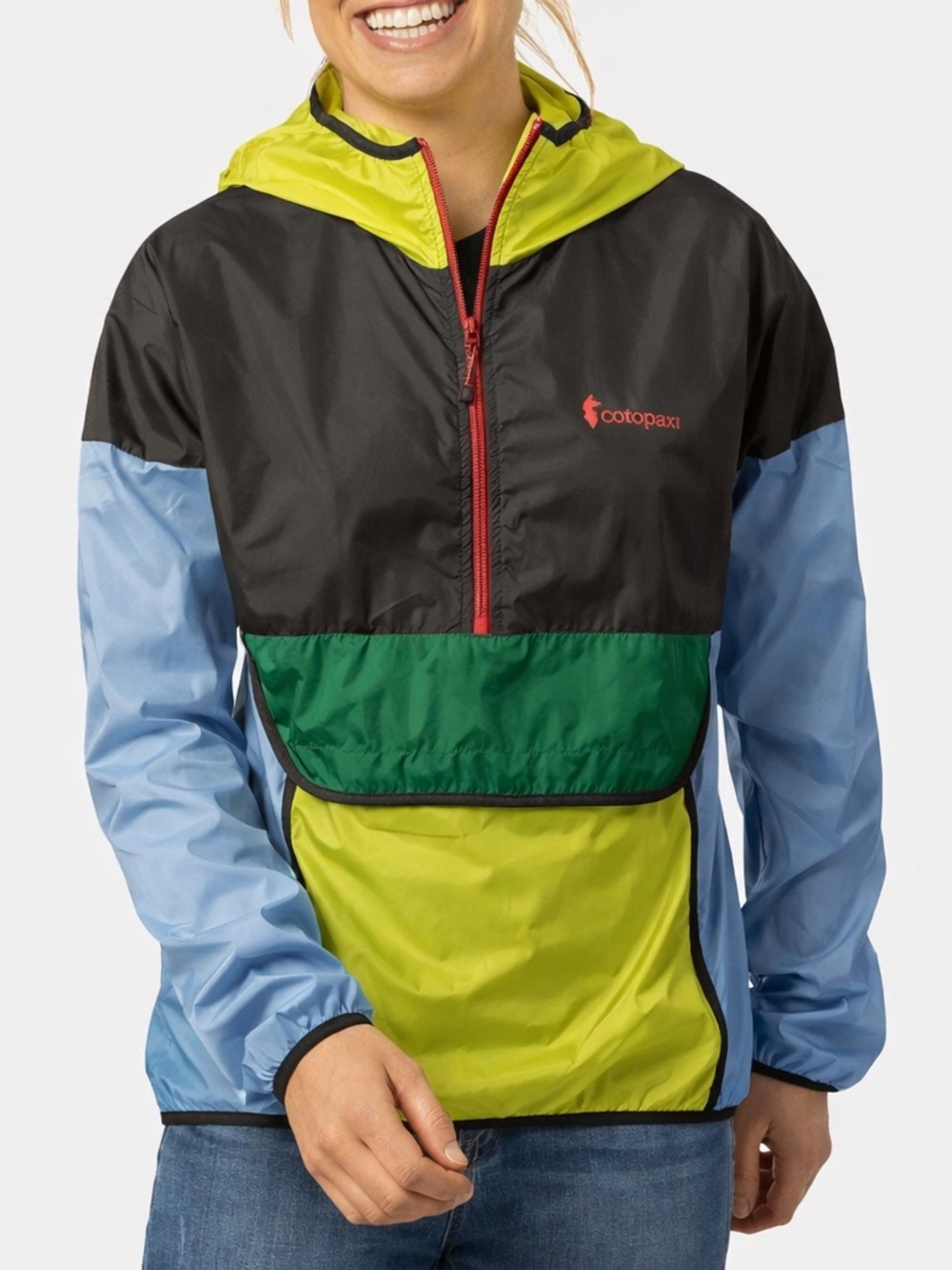 Cotopaxi Teca Lightweight Packable Half-Zip Windbreaker Size Medium Unisex - Picture 15 of 15
